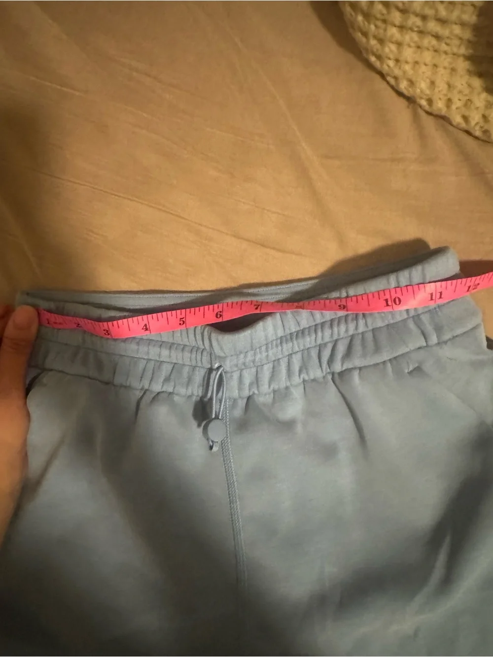 Lululemon Softstreme High Rise Shorts 4” Light Blue Size 2